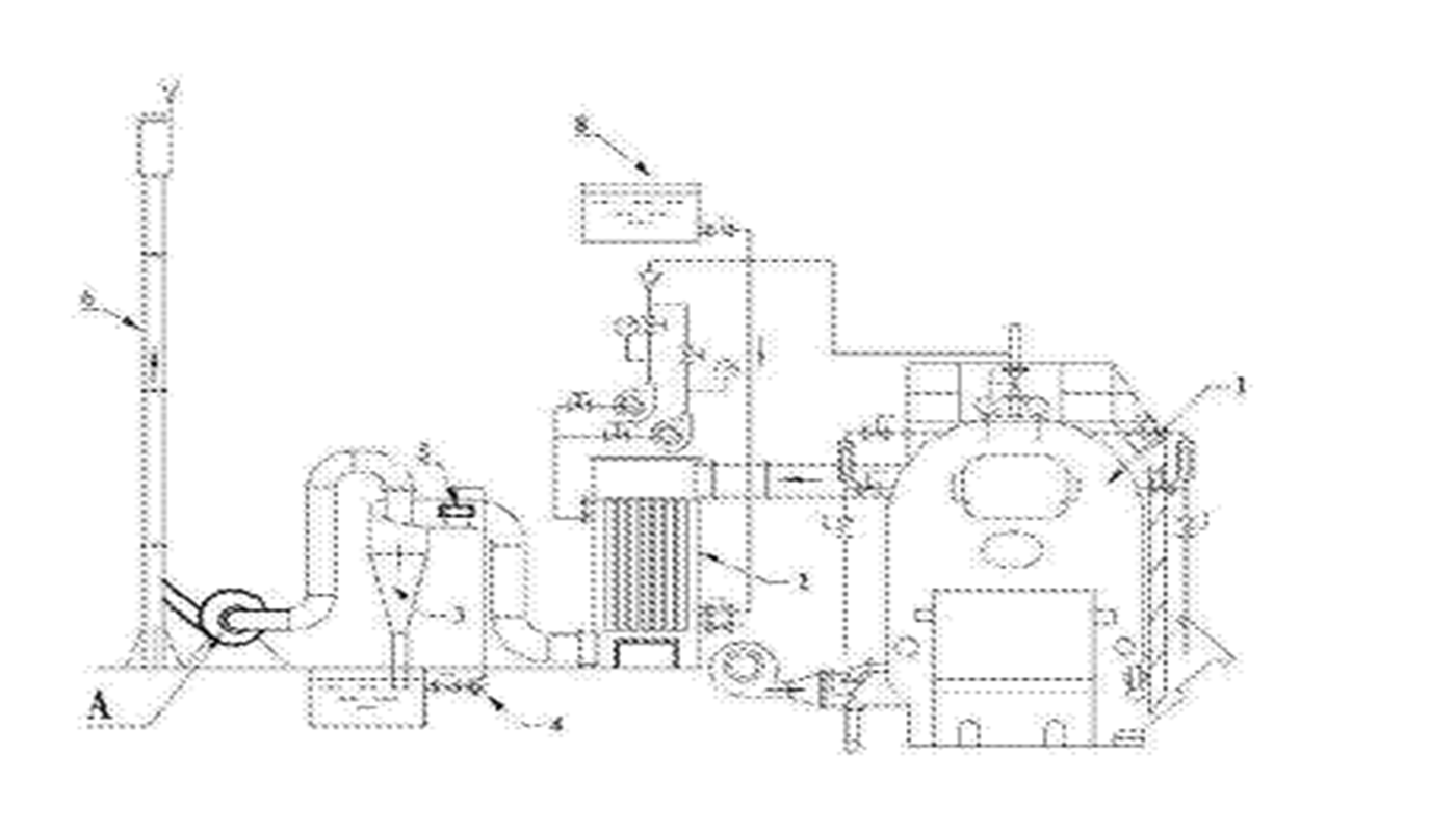 旋風濕法除塵式節(jié)能燃煤鍋爐