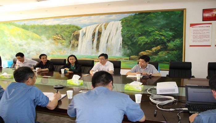 贵州省科技厅林浩副厅长到安顺市开展企业 “一对一”帮扶活动