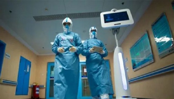 华北工控 | 人工智能走上抗疫前线，智能医护机器人在武汉上岗