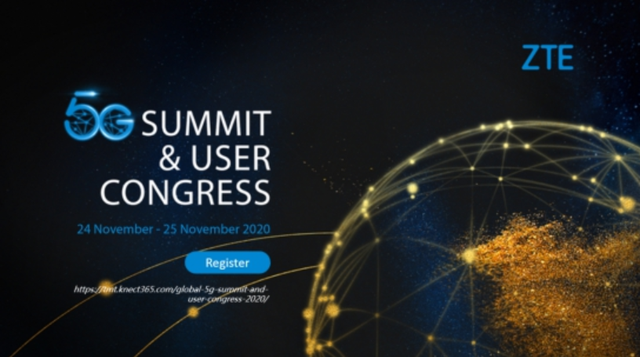 中兴通讯2020全球5G峰会及用户大会即将召开