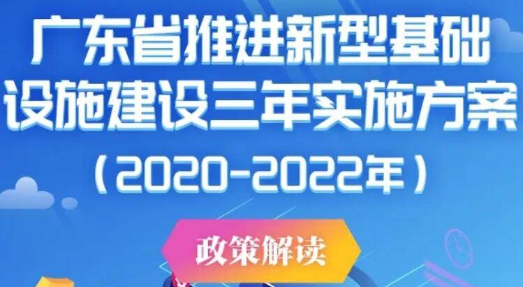 一图读懂|《广东省推进新型基础设施建设三年实施方案（2020-2022年）》